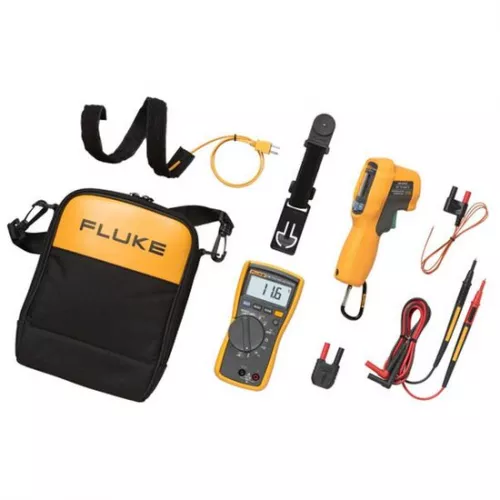 Мультиметр FLUKE 116 в комплекте с термометром FLUKE 62 MAX+: FLUKE-116/62 MAX+ фото 1