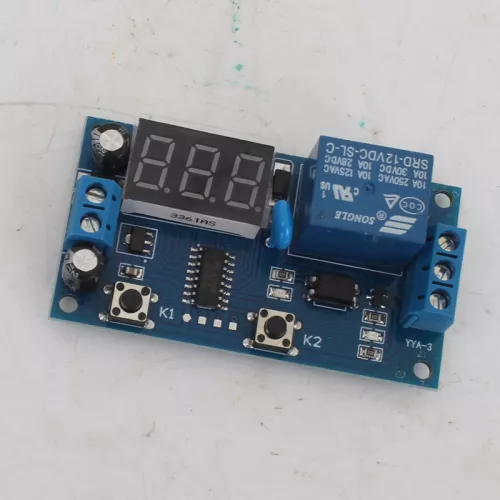 Циклическое реле времени с индикацией SRD-12VDC-SL-C фото 1