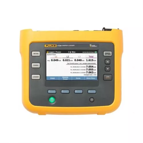 Трехфазный регистратор качества электроэнергии Fluke 1734/EUS фото 1